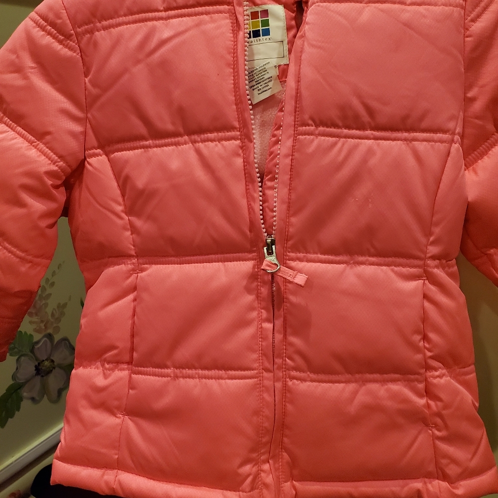 Pink 3T Puffer Jacket